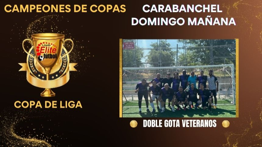CAMPEÓN DE COPA. CARABANCHEL DOMINGO MAÑANA